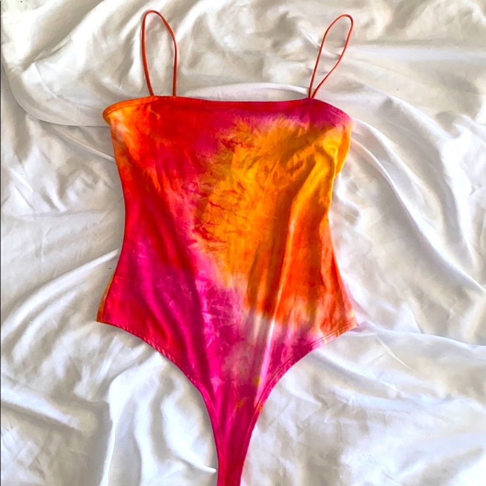 Tie dye bodysuit